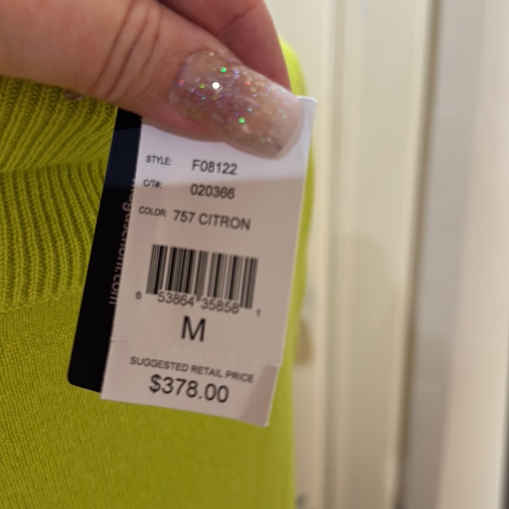 Magaschoni "Citron" Sweater Dress - NEW - Picture 7 of 10